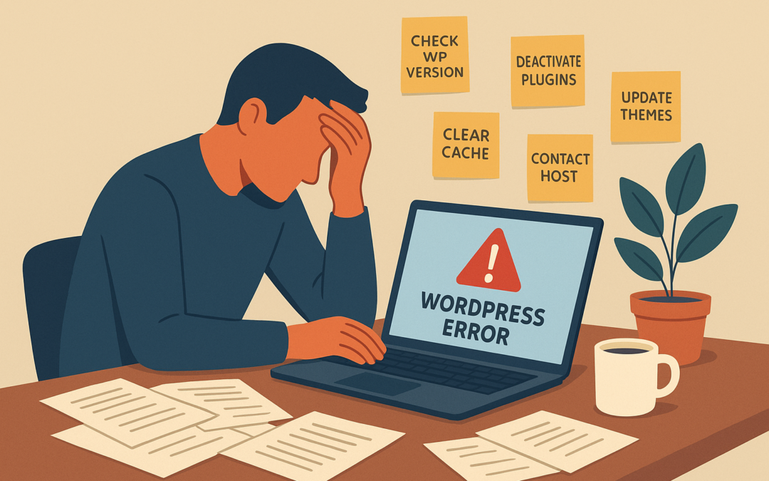 WordPress werkt niet: wat nu?