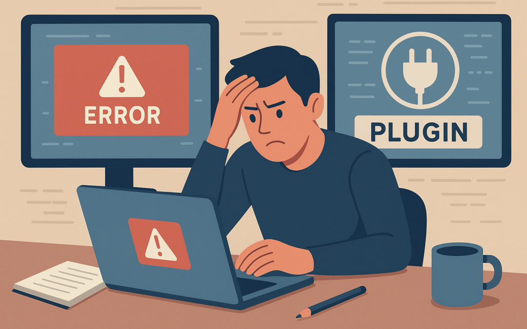 Plugin fout oplossen in WordPress