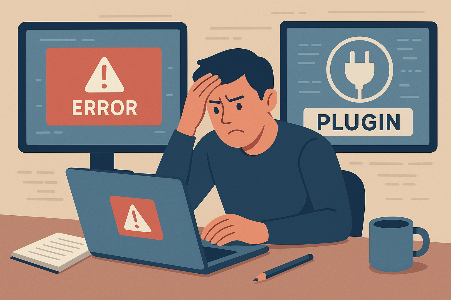 Plugin fout oplossen in WordPress