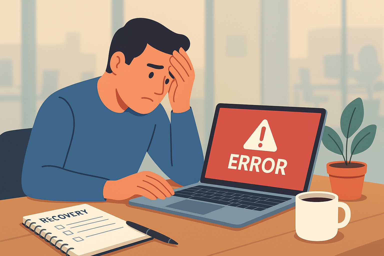 Website herstellen na crash (WordPress)