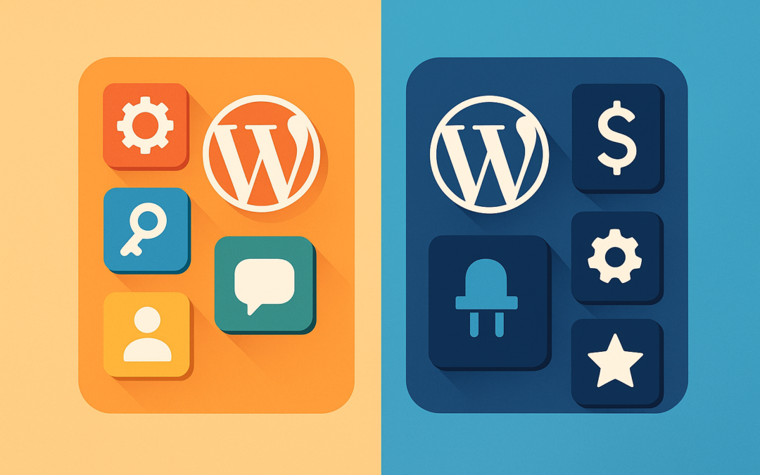 Gratis vs betaalde WordPress plugins