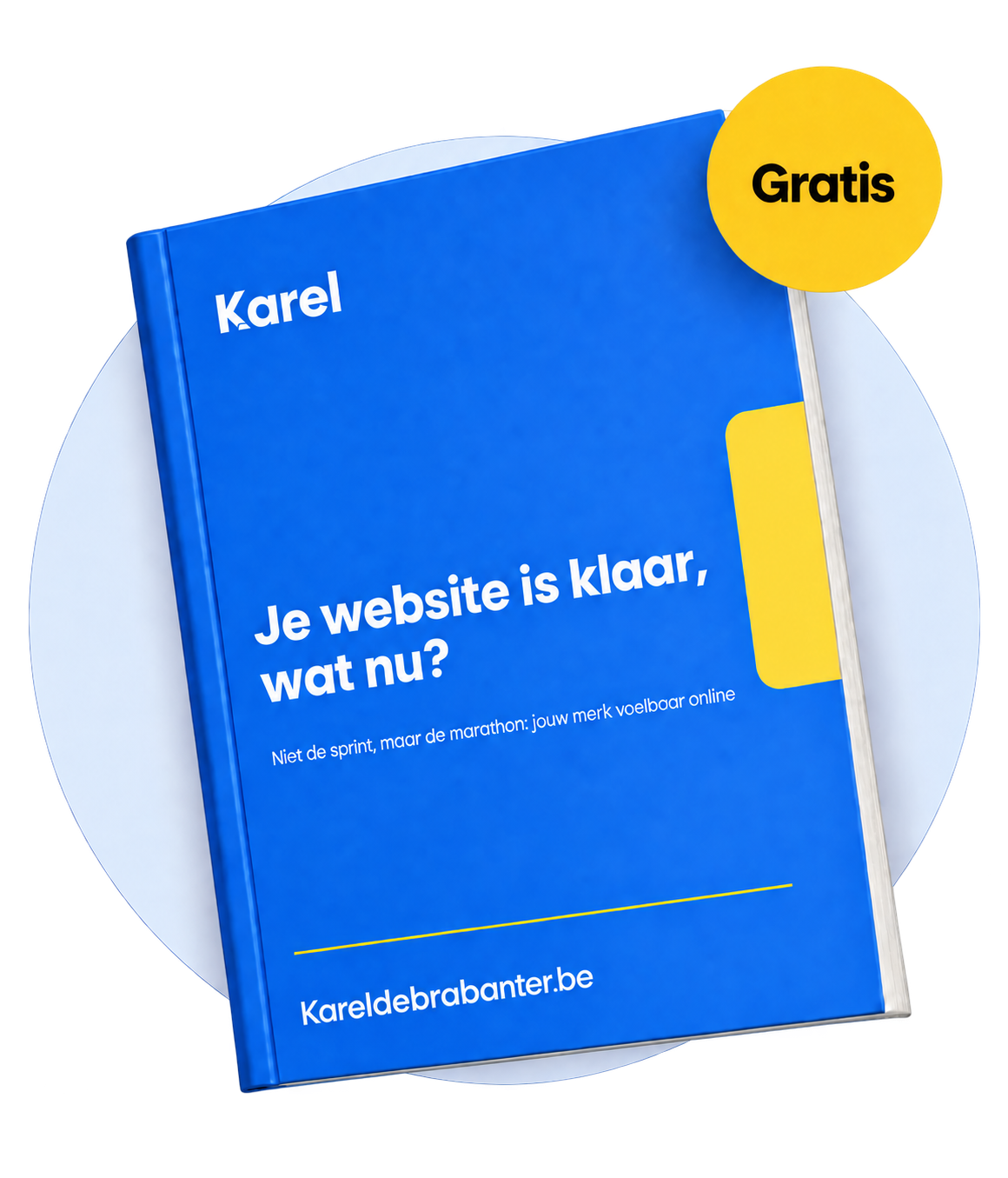 Je website is klaar